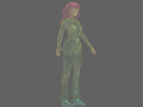 Pretty Standard Woman V36504 3Dモデル
