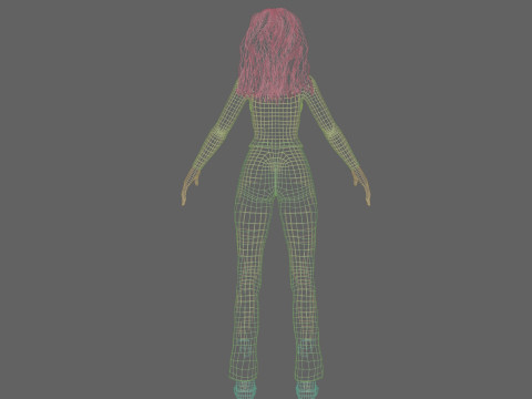 Pretty Standard Woman V36504 3Dモデル