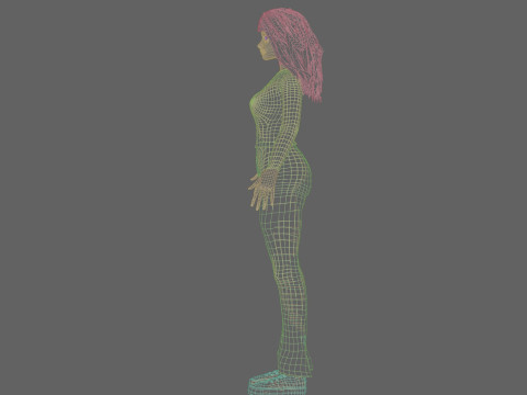 Pretty Standard Woman V36504 3Dモデル