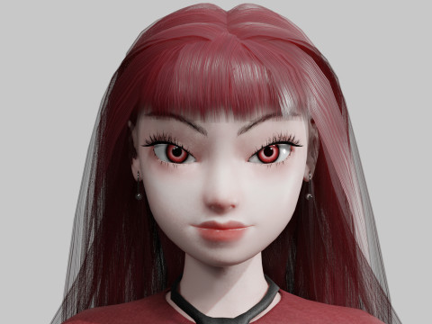 Sweet Basic Woman V32805 3Dモデル