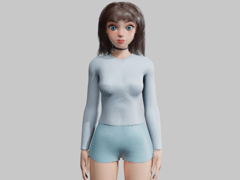 Sweet Pretty Woman V29977 Modelo 3D