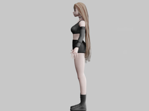 Teen Pretty Woman V35542 Modelo 3D