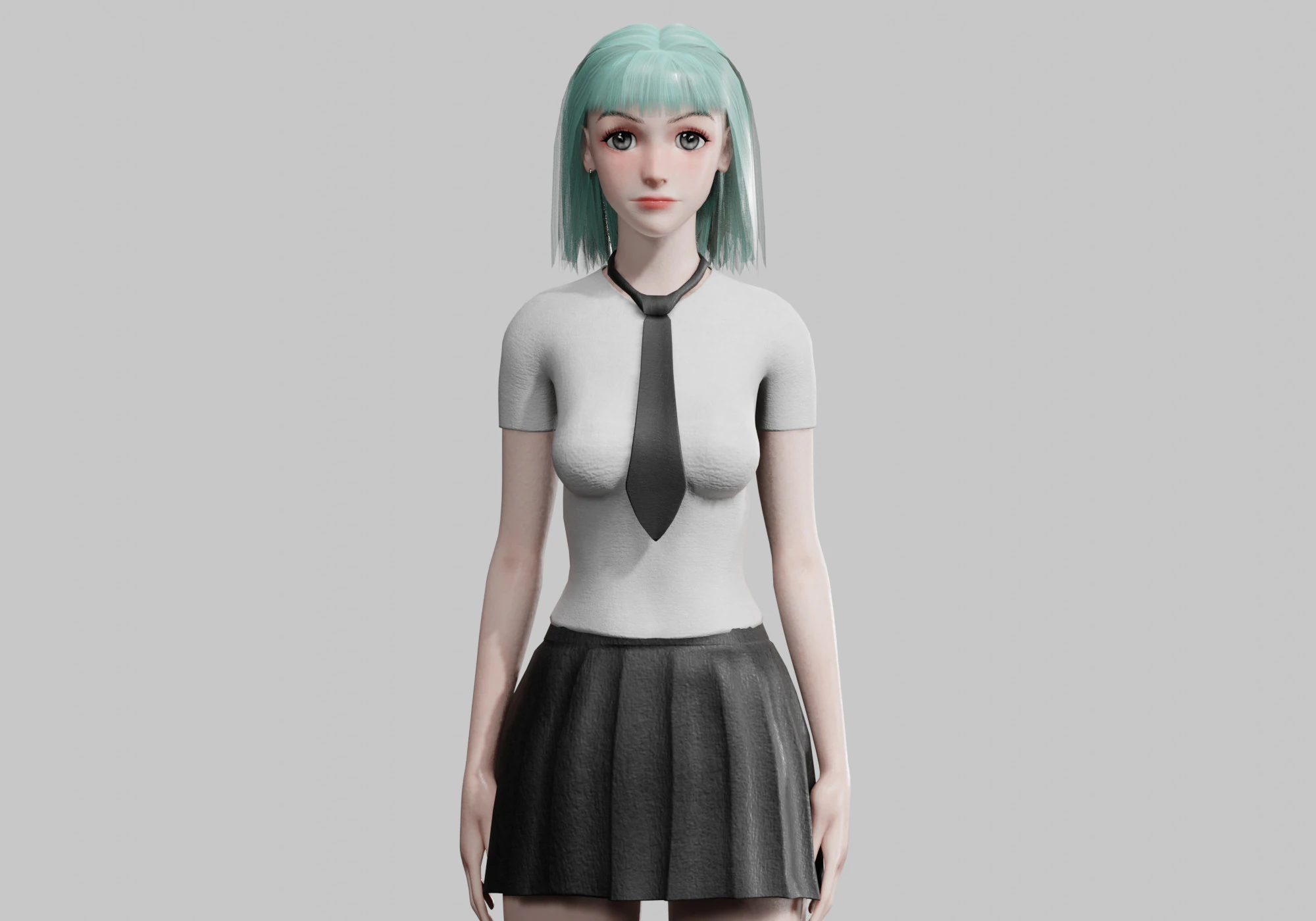 Basic classic woman V27857 3D Model .c4d .max .obj .3ds .fbx .stl .blend 