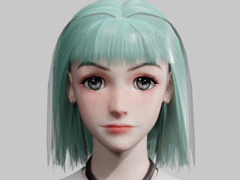 Basic classic woman V27857 3D Model