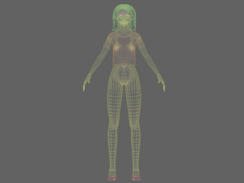 Basic cool woman V30614 Modello 3D