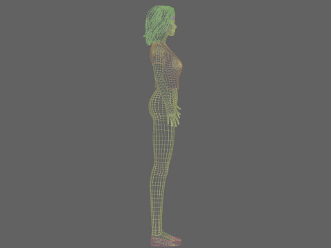 Basic cool woman V30614 Modello 3D