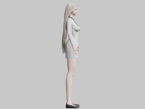 Basic Pretty Woman V30406 Model 3D