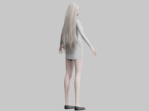 Basic Pretty Woman V30406 Model 3D