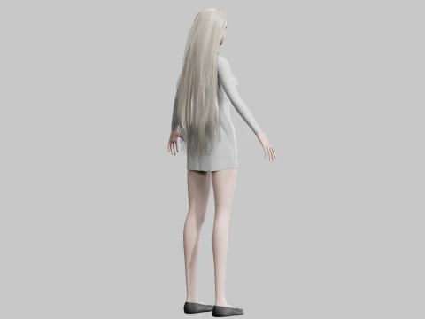 Basic Pretty Woman V30406 3D Model