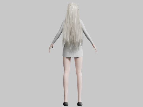 Basic Pretty Woman V30406 Model 3D