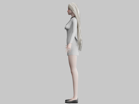 Basic Pretty Woman V30406 Model 3D