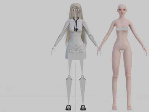 Basic Pretty Woman V30406 Model 3D