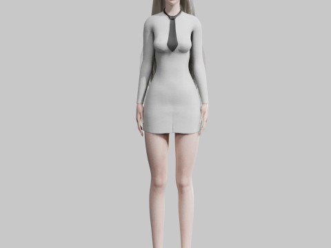 Basic Pretty Woman V30406 Model 3D