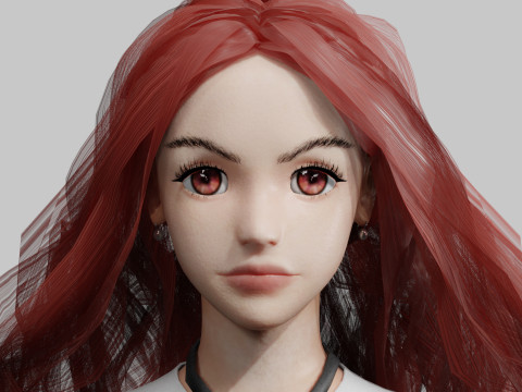 Basic sweet Woman V39081 Modelo 3D