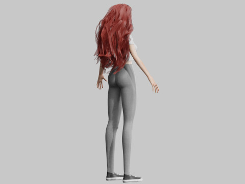 Basic sweet Woman V39081 Modelo 3D