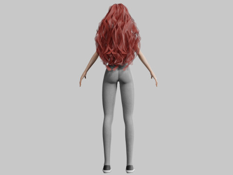 Basic sweet Woman V39081 Modelo 3D