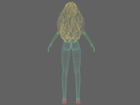 Basic sweet Woman V39081 Modelo 3D