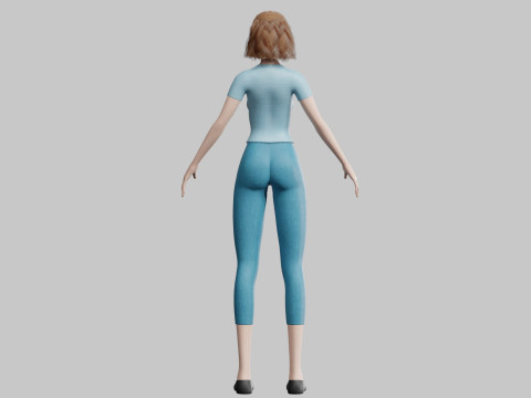 Classic Basic Woman V23106 Modelo 3D