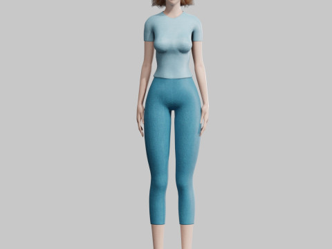 Classic Basic Woman V23106 Modelo 3D