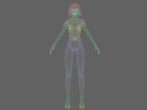 Classic Basic Woman V23106 Modelo 3D