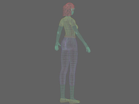 Classic Basic Woman V23106 Modelo 3D