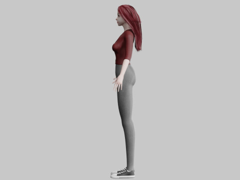 Classic Pretty Woman V34641 Model 3D