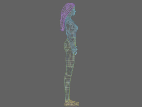 Classic Pretty Woman V34641 Model 3D