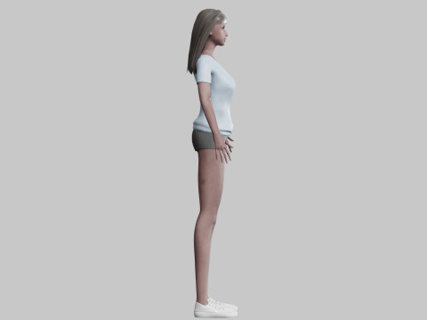 Cool Pretty Woman V28592 Modello 3D