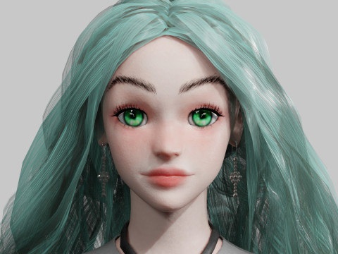 Pretty Standard Woman V37879 3D 모델