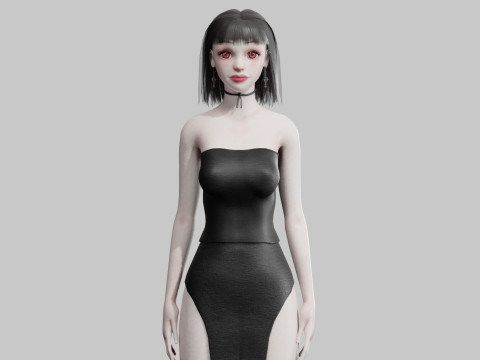 Standard Basic Woman V29420 Modelo 3D
