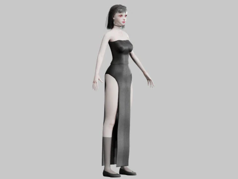Standard Basic Woman V29420 3D Model