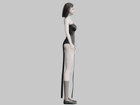 Standard Basic Woman V29420 3D-Modell