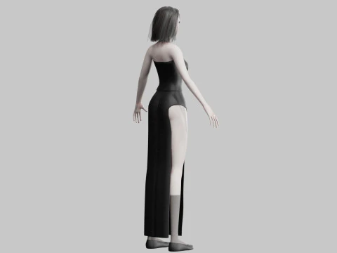Standard Basic Woman V29420 3D Model