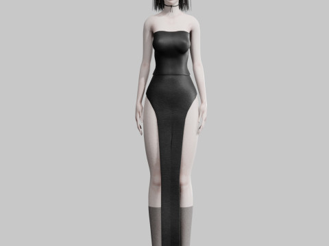 Standard Basic Woman V29420 3D-Modell