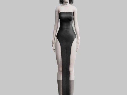 Standard Basic Woman V29420 3D Model