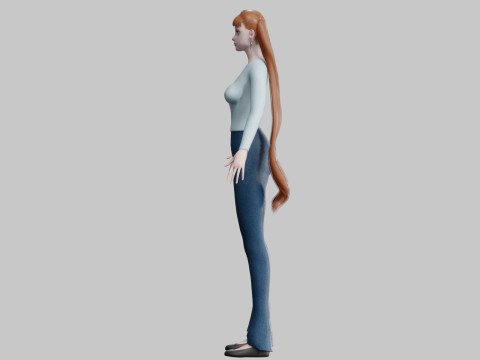 Standard Pretty woman V25783 3D Модель