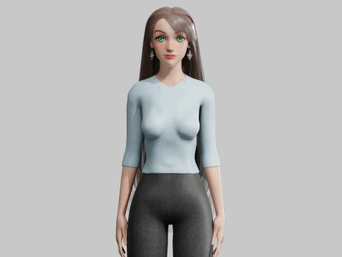 Dolce Bella Donna V34999 Modello 3D