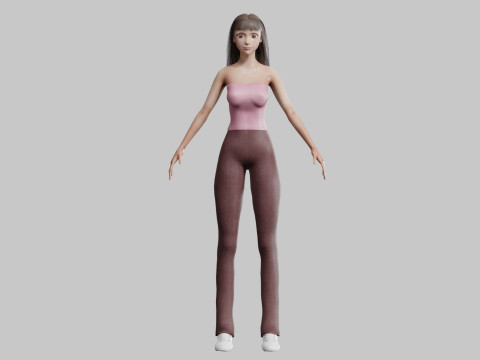 Basic Pretty Woman V30142 Modelo 3D