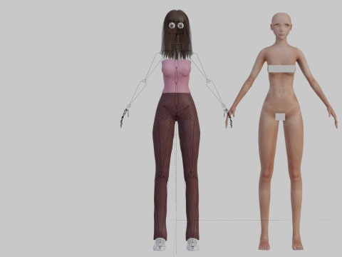Basic Pretty Woman V30142 Modelo 3D