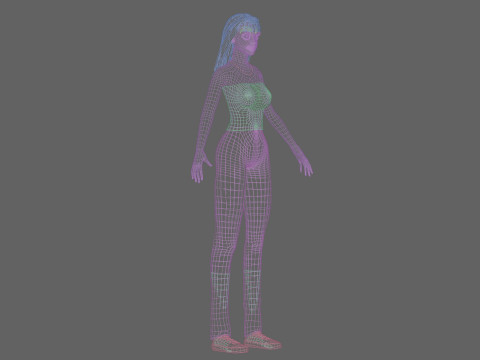 Basic Pretty Woman V30142 Modelo 3D