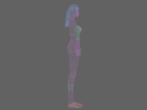 Basic Pretty Woman V30142 Modelo 3D