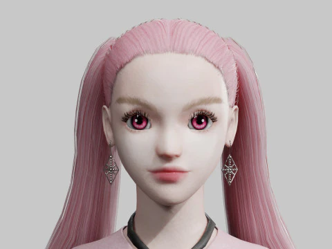 Classic Basic Woman V26805 3D Model