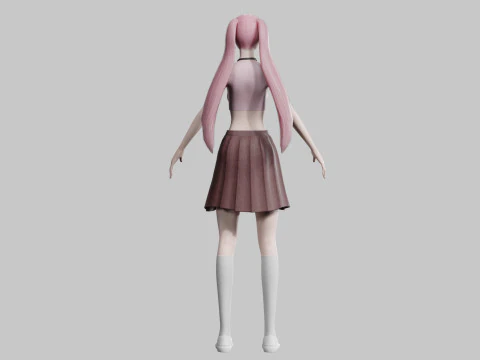 Classic Basic Woman V26805 3D Model