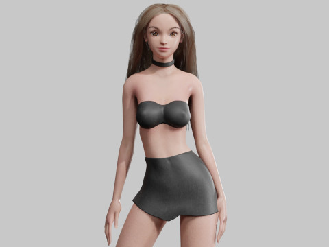 Classic Pretty Woman V29250 Modèle 3D
