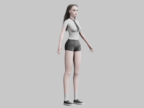 Teen Pretty Woman V31981 Modelo 3D