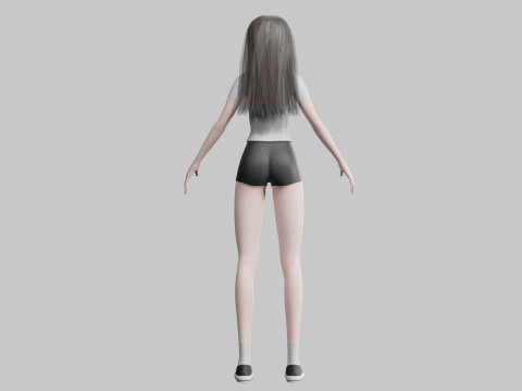 Teen Pretty Woman V31981 Modelo 3D