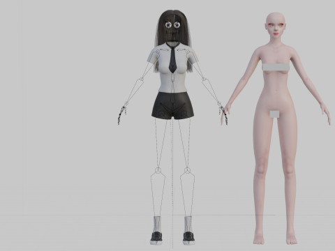 Teen Pretty Woman V31981 Modelo 3D