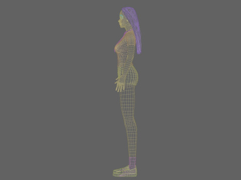 Teen Pretty Woman V31981 Modelo 3D