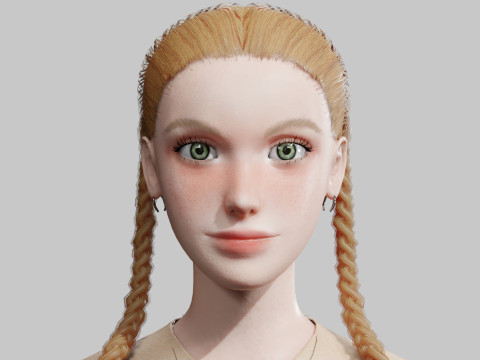 Basic sweet Woman V32124 Modelo 3D