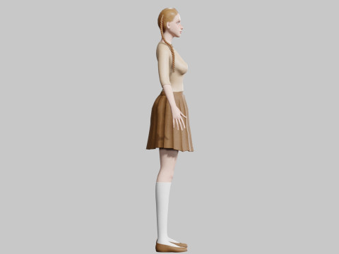 Basic sweet Woman V32124 Modelo 3D